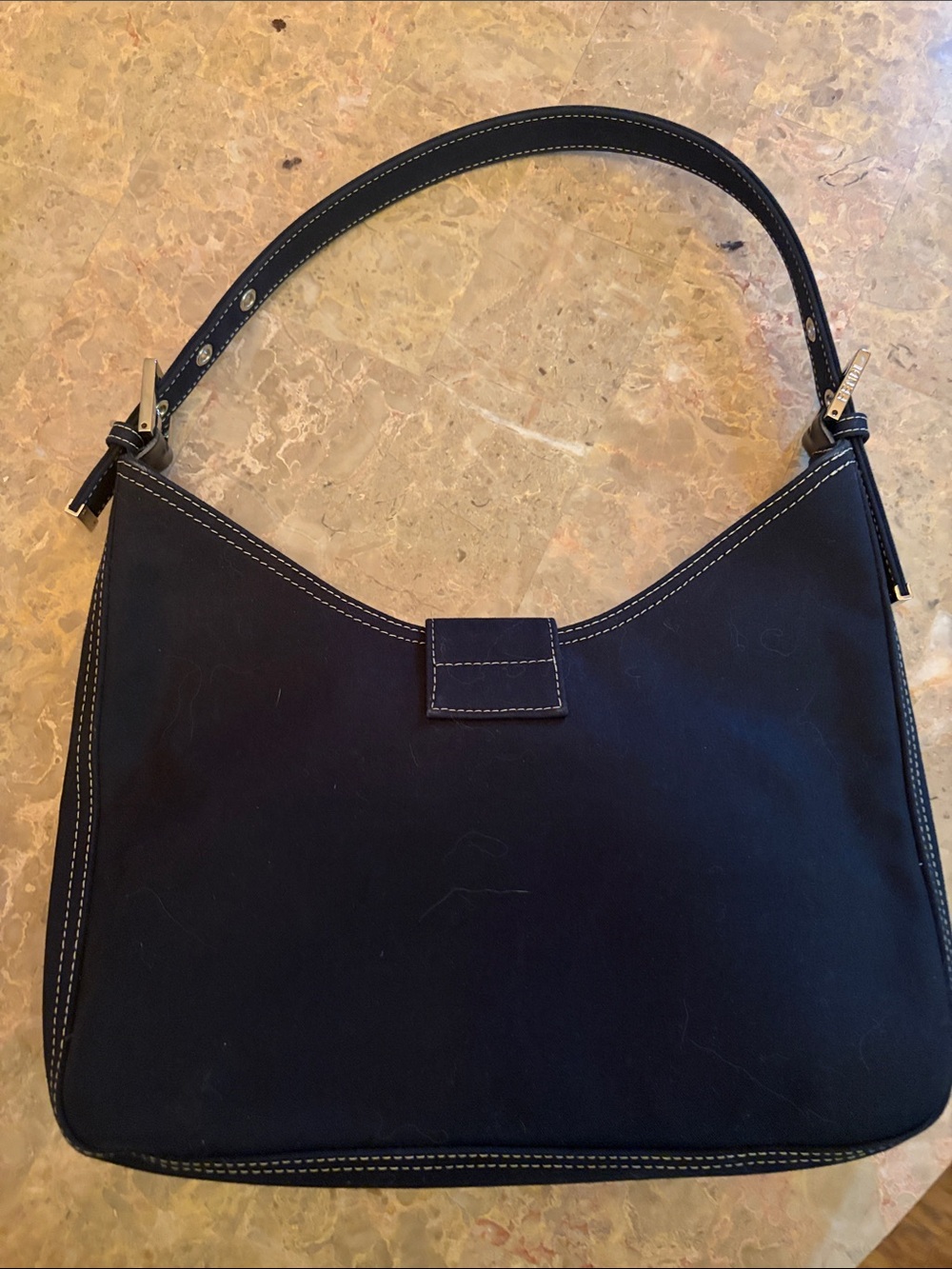 Fendi Denim Mama Baguette vintage handbag. Authentic!! - Picture 17 of 17